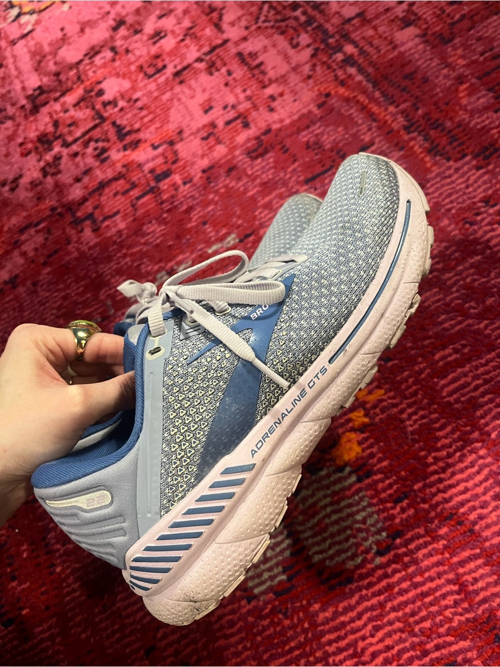 Brooks Adrenaline CT5 Women's Light Blue and Purple Running Shoes